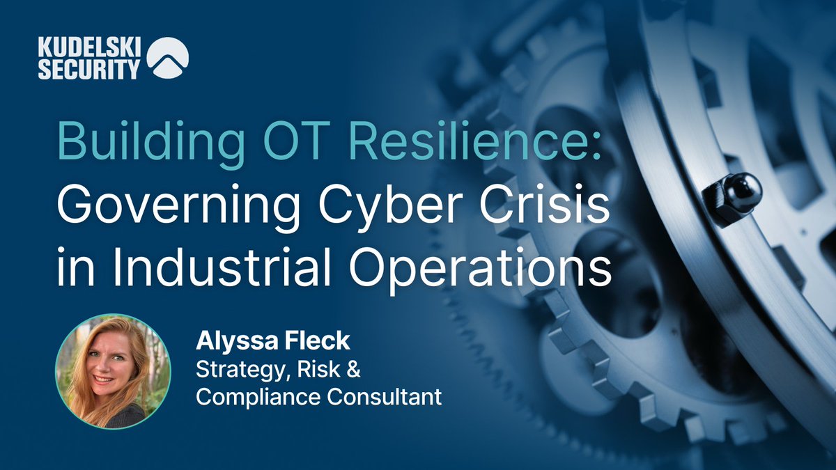 In today's fast-paced industrial environments, a single misstep can trigger a major crisis in seconds.
🔗 Read the full article here: kdlski.co/45GyBeT
#CyberSecurity #OTResilience #CrisisManagement #IndustrialOperations #Governance #ITOTConvergence