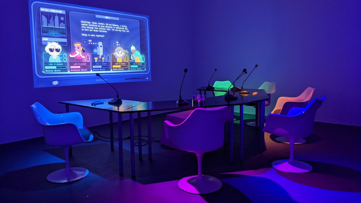 TONIGHT ONLY AT LIKELIKE

Tide Breakers: a sci-fi city council simulator for 6 players.  

likelike.org