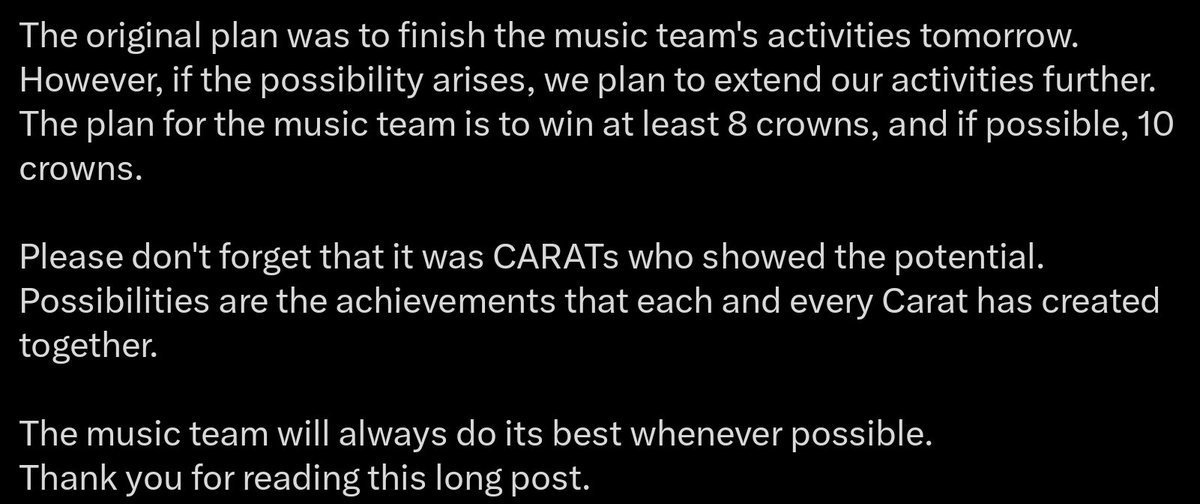 kyeossant's tweet image. kcarats stream team wants to win at least 10 🏆 for seventeen ☹️  this is not being greedy at all, let's be hungry for wins and do our best too, please remember that there's no "next time". this is currently their last album with ot13 participation (even if jh's a solo) ☹️🙏