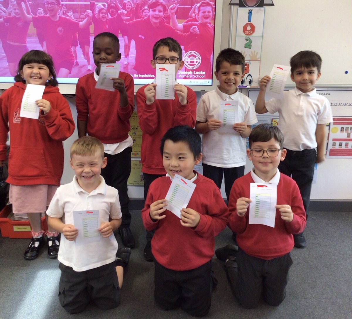 Our super spellers and readers!