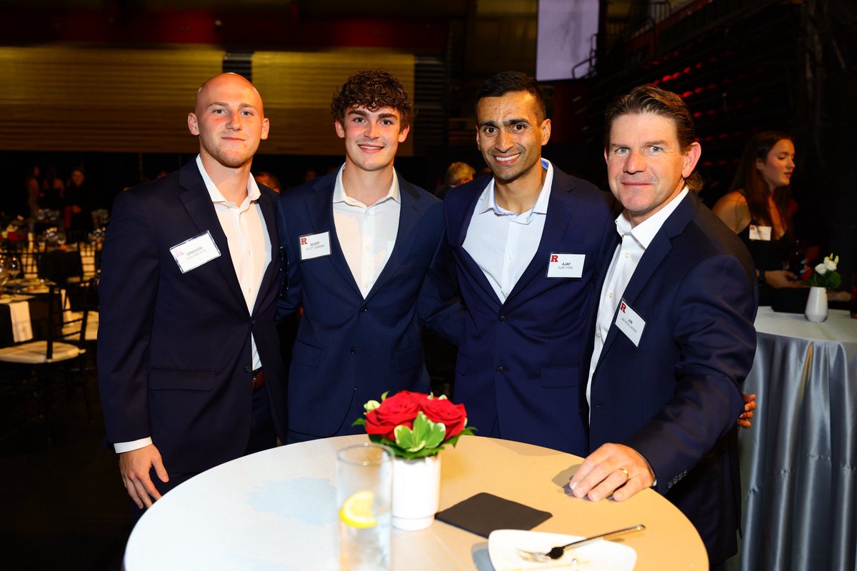 Scarlet Knights On The Banks 🤩

Had a great time celebrating with so many members of the Rutgers community that continue to help make us great 👏

#GoRU | #RUMS