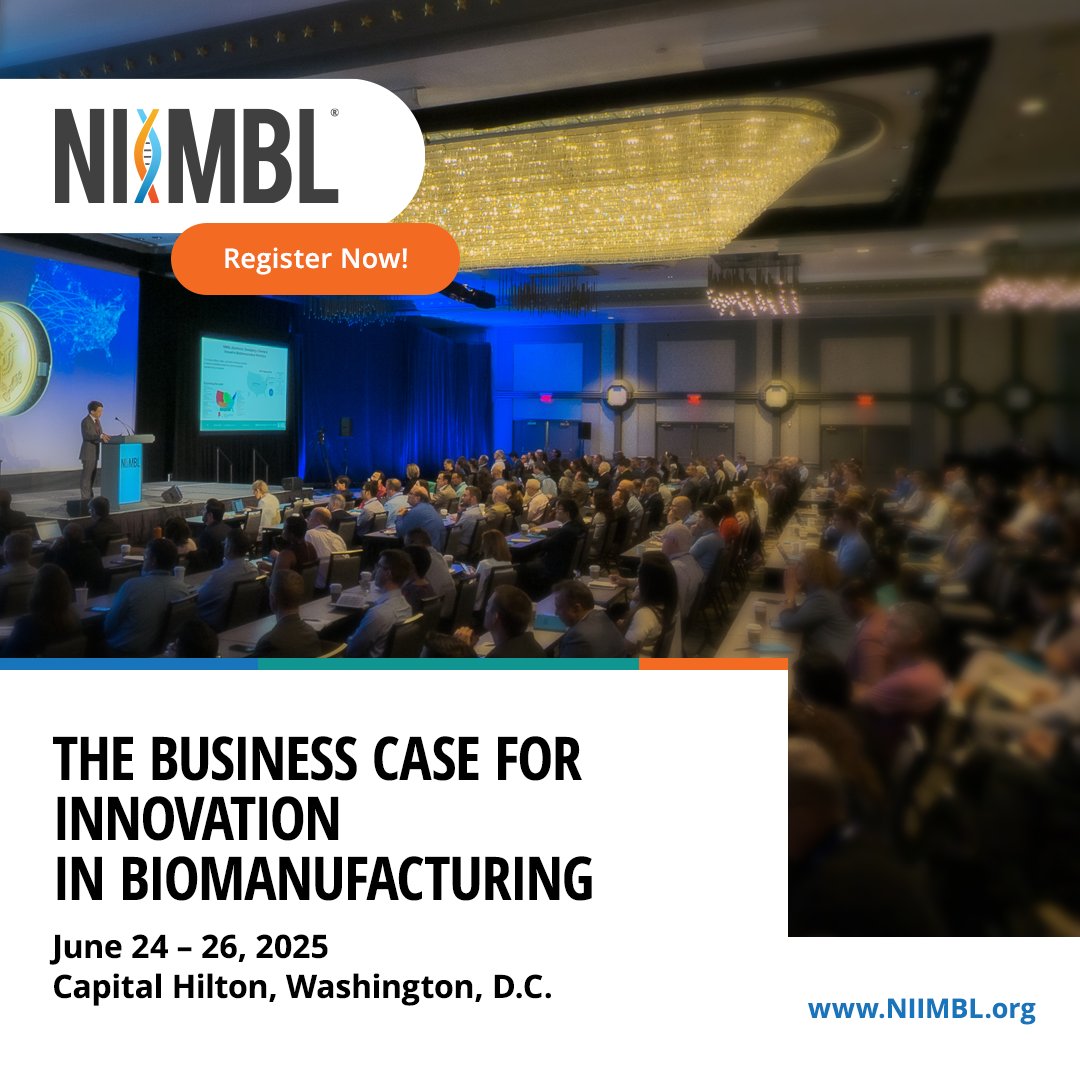 Many bioprocess technologies never reach the floor because function isn’t enough—it takes a strong business case. The Business Case for Innovation in Biomanufacturing session will explore tools that quantify impact, assess risk, &amp; guide adoption. Register: bit.ly/42GsW5s