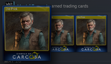 Getting 3 of the same card is such a statistical anomaly that I think <a href="/ChorusOfCarcosa/">Chorus of Carcosa | Out Now on Steam</a> is just flat out calling me an Old Prick.