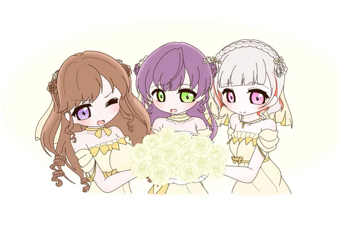 大三角6人への感謝と祝福をありったけ込めてサークルフラスタのパネルを描かせていただきました。 会場で見ていただけたら嬉しいです