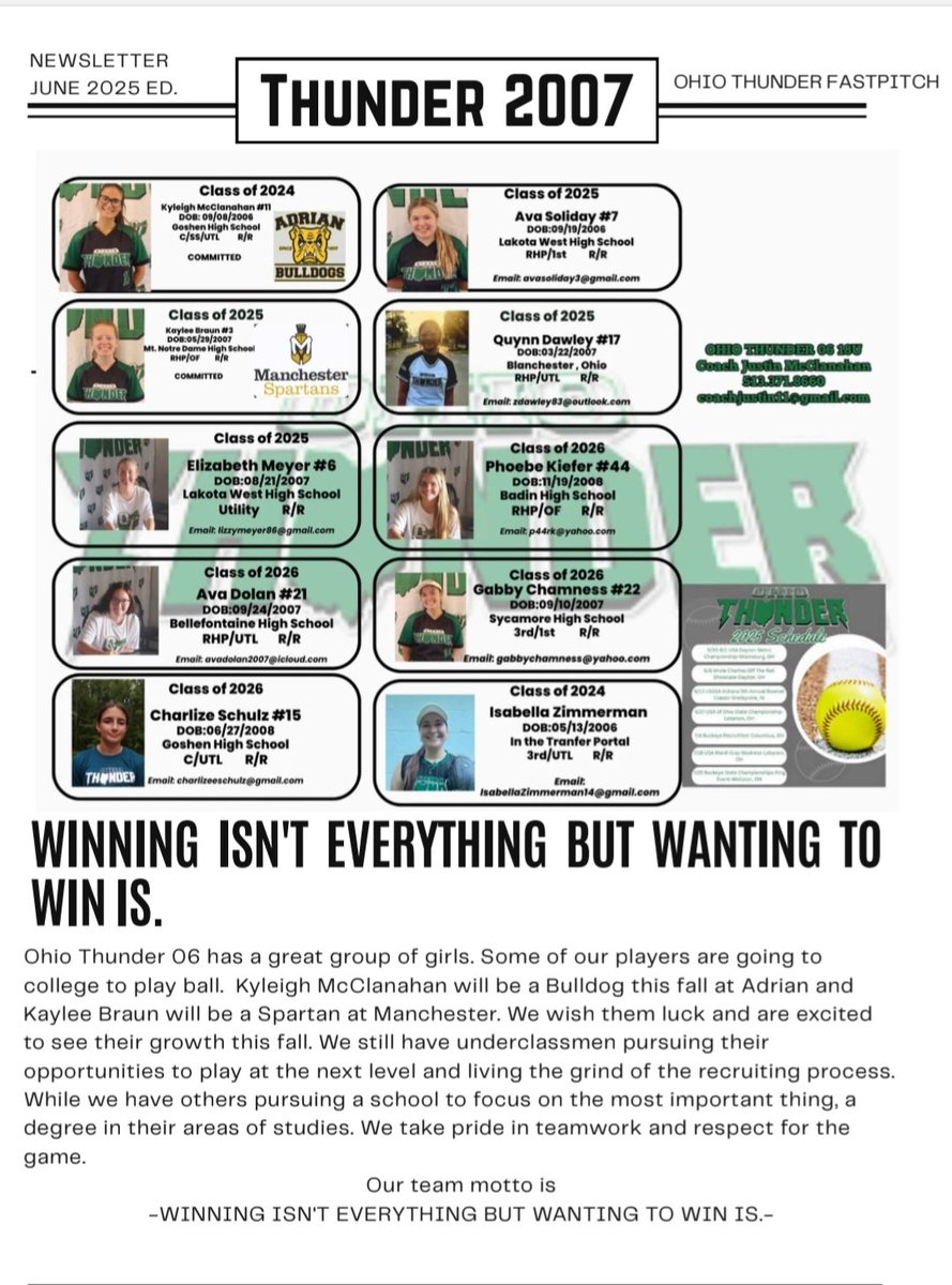 Ohio Thunder 06 tweet media