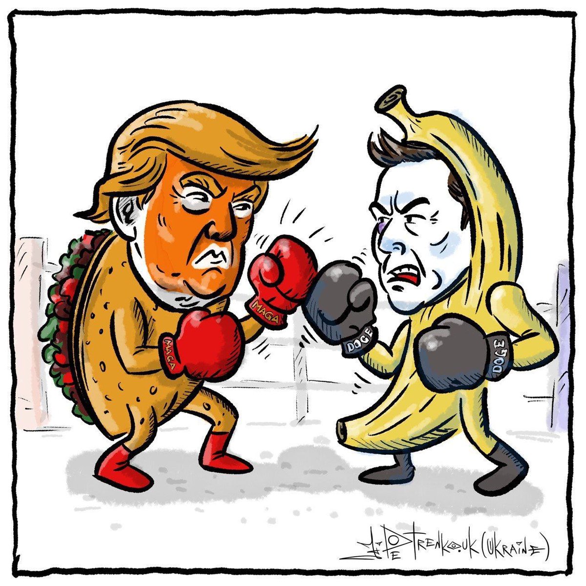 From the Ukrainian political cartoonist Andryo Petrenko.

Mortal Combat.  t.me/ukrainejournal…