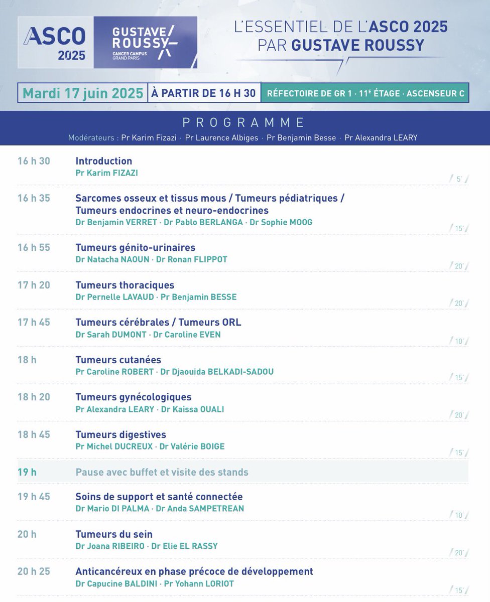 d.planchard (@dplanchard) on Twitter photo Post-ASCO meeting (June 17) with Gustave's experts <a href="/GustaveRoussy/">Gustave Roussy</a> always a must to better digest all the latest oncology news (and the thoracic part with my super colleagues <a href="/BenjaminBesseMD/">Benjamin Besse</a> and Dr P.Lavaud...). Post-ASCO meeting (June 17) with Gustave's experts <a href="/GustaveRoussy/">Gustave Roussy</a> always a must to better digest all the latest oncology news (and the thoracic part with my super colleagues <a href="/BenjaminBesseMD/">Benjamin Besse</a> and Dr P.Lavaud...).