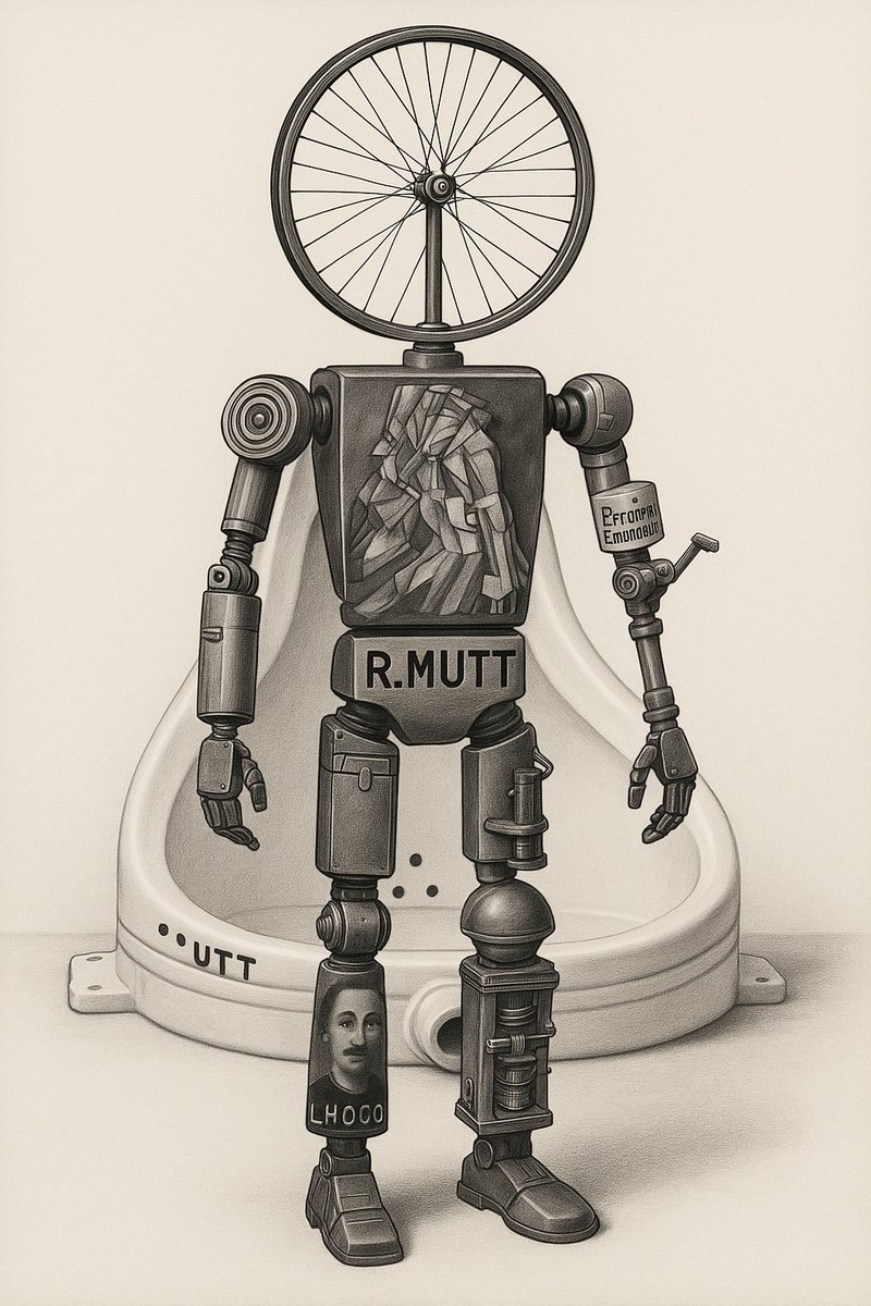llllll__lllllll's tweet image. ⦁⦁UTT

foundation.app/mint/base/0x31…

#marcelduchamp 🚽
