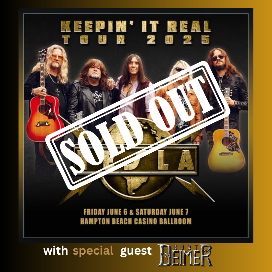 First of two sold out shows in NH begins tonight.

Doors 7pm and Kurt Deimer kicks things off at 8pm.

#fridayvibes #teslatheband #keepinitreal