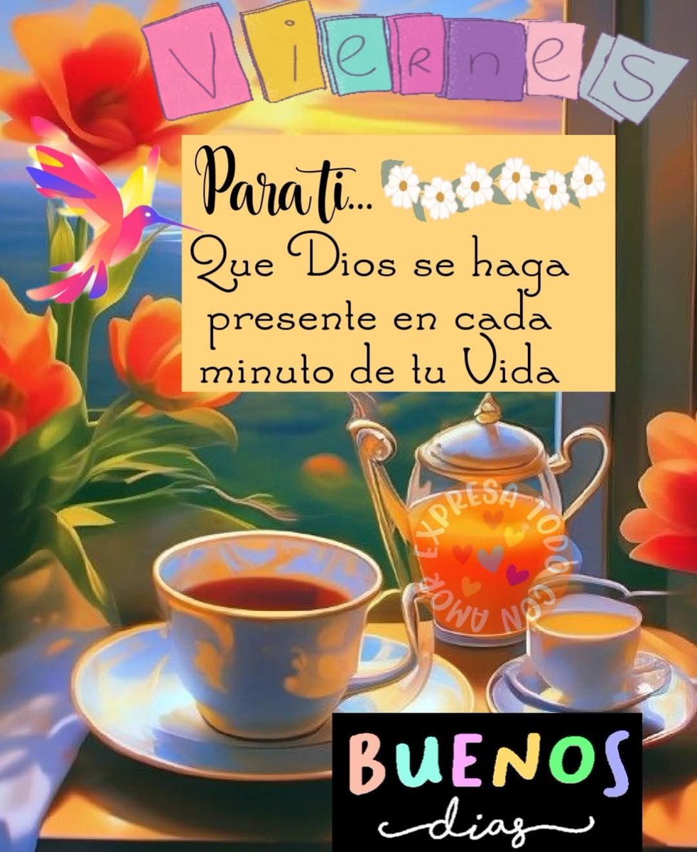 Bendiciones!!!!! Buen Fin de Semana 😀