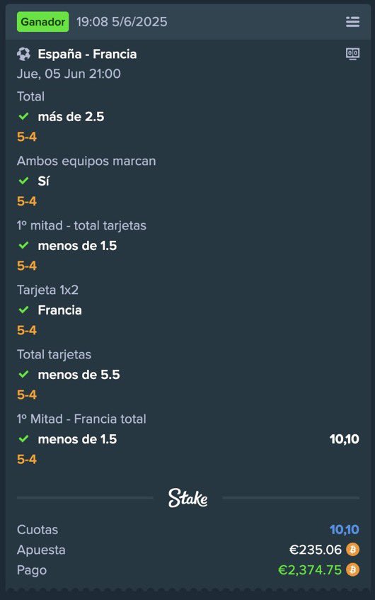 DiosSabioBets's tweet photo. ✅ VERDAZOS del Dios Sabio en el partido España 🇪🇸 vs Francia 🇫🇷 (5-4) - #NationsLeague

💰Inversión: 750€
📊Ganancia: +7.000€

Resultados como este no son casualidad. Síguenos y apuesta sabiamente con nosotros =).

#bet365 #apuestas #apuesta #stake #futbol #combinada https://t.co/7p3IfFYwcY