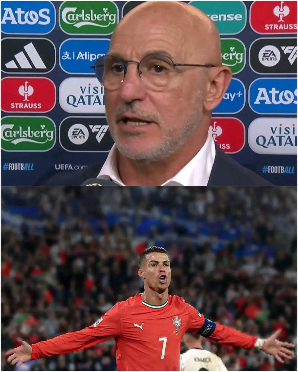 Luis de la Fuente, Spain Coach:

"Just mentioning Cristiano's name is enough to make you feel admiration. He is an example of what you have to work on to achieve your numbers."