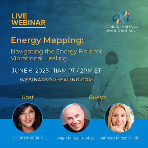 markmincolla's tweet image. JOIN US TODAY Friday, June 6th, 2025 at 11:00am Pacific / 2:00pm Eastern. Join us for a FREE LIVE webinar on Energy Mapping: Navigating the Energy Field for Vibrational Healing with Dr. Shamini Jain, Mark Mincolla, PhD and Vanessa Mincolla, MS

LINK: chi.is/webinar-june-2…