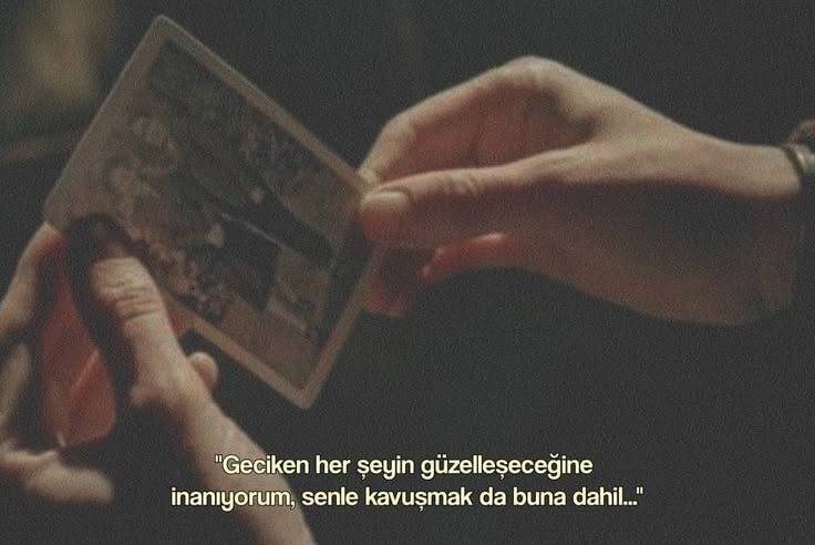 Seninle kavuşmak da buna dahil