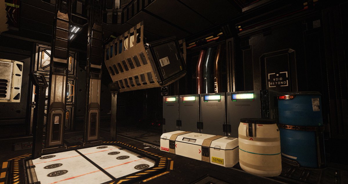 JDB_SL's tweet image. Now for a scifi crate pack with cargo netting setups