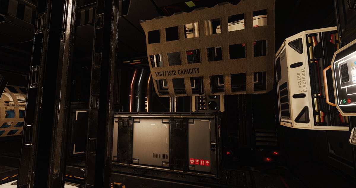 JDB_SL's tweet image. Now for a scifi crate pack with cargo netting setups
