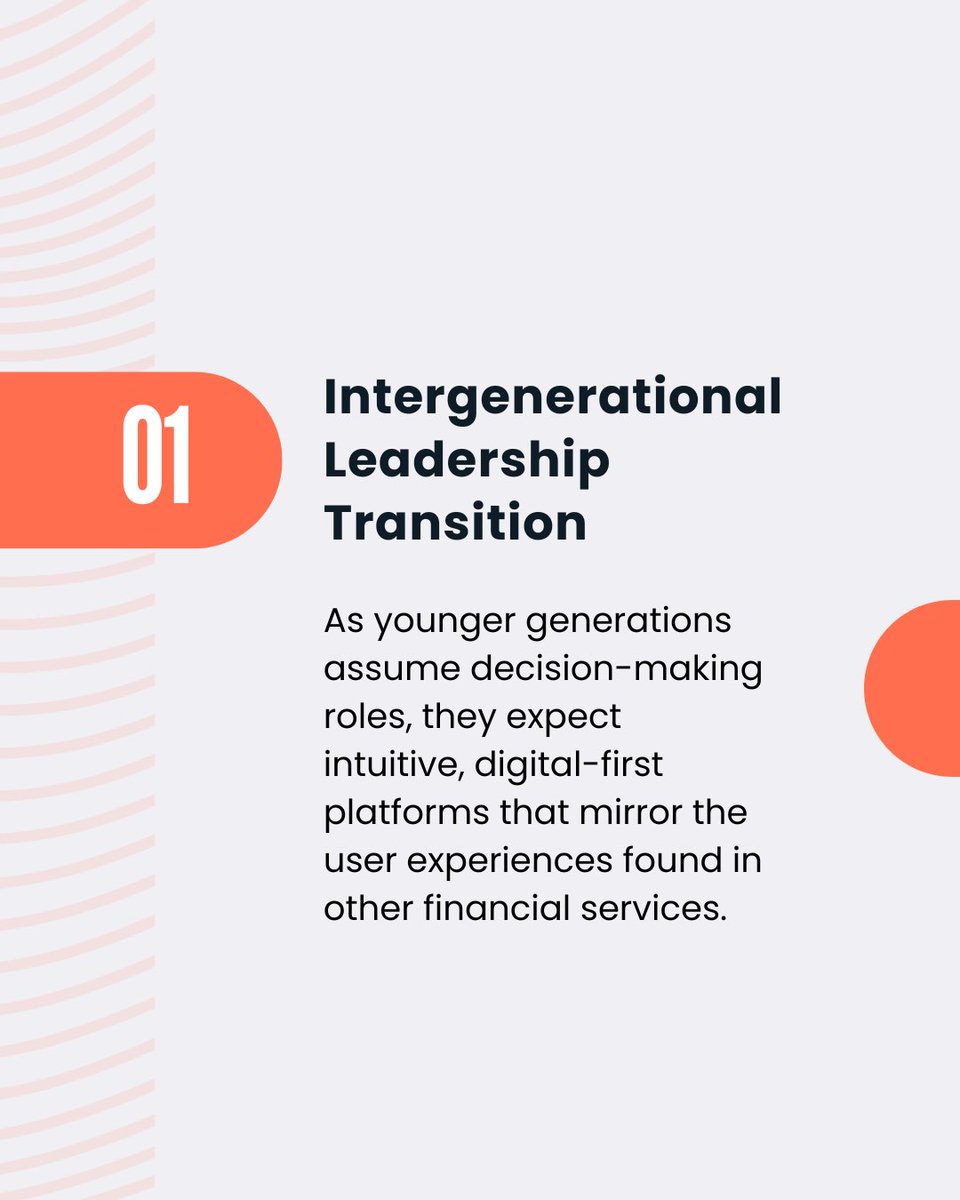 WalterGomez_'s tweet photo. Several forces are propelling family offices toward adopting next-generation platforms. Swipe to learn more! 

#FamilyOffices #PrivateCapital #DigitalTransformation #DealSourcing #CapitalRaising #WealthManagement #AlphaHub #InvestmentTechnology #LegacyToInnovation #Fintech https://t.co/cw5n2R3vjf
