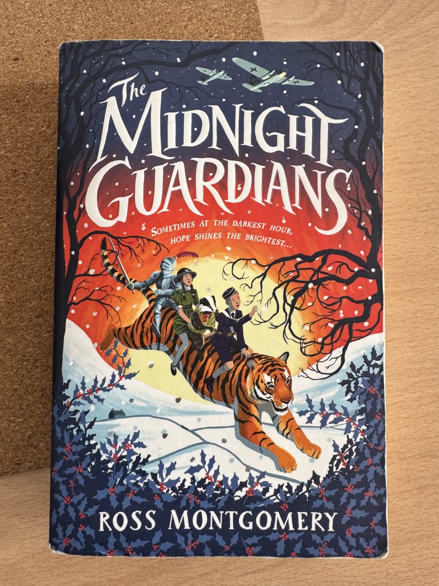 Alexander Hindle Curriculum Consultancy (@currcon) on Twitter photo Was so looking forward to reading The Midnight Guardians <a href="/mossmontmomery/">Ross Montgomery</a> – & it did NOT disappoint! My new favourite, & now my top Y5/6 recommendation in schools. Laughter, sadness, poignancy, brilliant characters & a great plot. 🐯🦡⚔️📚 #ChildrensBooks #Y56Reads #ww2topic #ks2 Was so looking forward to reading The Midnight Guardians <a href="/mossmontmomery/">Ross Montgomery</a> – & it did NOT disappoint! My new favourite, & now my top Y5/6 recommendation in schools. Laughter, sadness, poignancy, brilliant characters & a great plot. 🐯🦡⚔️📚 #ChildrensBooks #Y56Reads #ww2topic #ks2