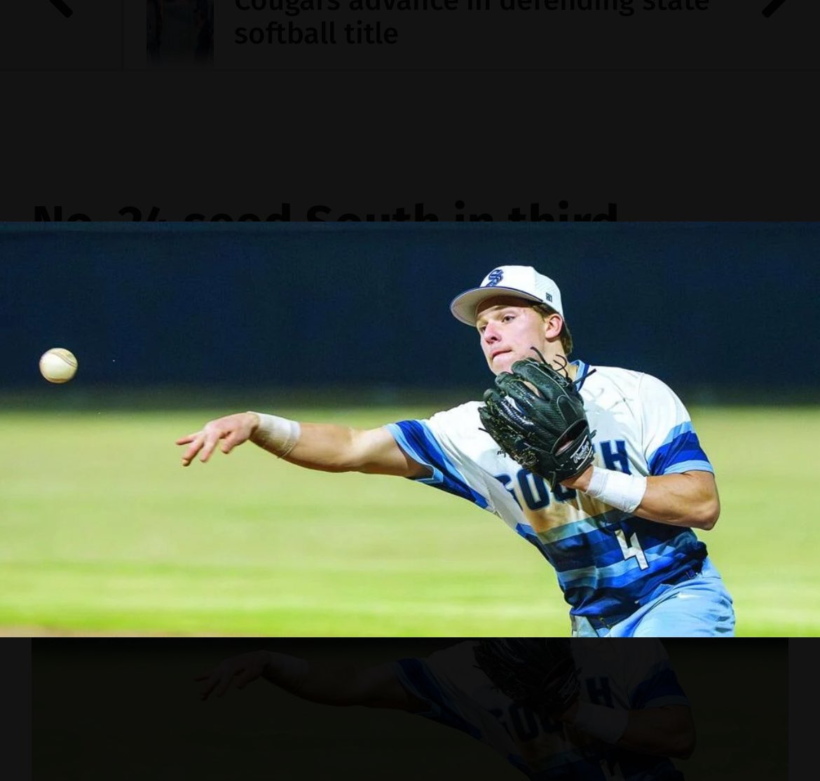 South Brunswick Cougars Baseball (@sbhsbaseball) on Twitter photo Congratulations to our Diamond COUGS for being recognized for our last year in the Mid-Eastern Conference.
1st Team: Grady Sotriffer <a href="/GSotriffer20/">Grady Sotriffer</a>
2nd Team: Harrison Mears <a href="/harrisonmears_/">Harrison mears</a>
Honorable Mention: Sid Dale, Wyatt Clewis, Gavin Templeman and Liam Edmonds Congratulations to our Diamond COUGS for being recognized for our last year in the Mid-Eastern Conference.
1st Team: Grady Sotriffer <a href="/GSotriffer20/">Grady Sotriffer</a>
2nd Team: Harrison Mears <a href="/harrisonmears_/">Harrison mears</a>
Honorable Mention: Sid Dale, Wyatt Clewis, Gavin Templeman and Liam Edmonds