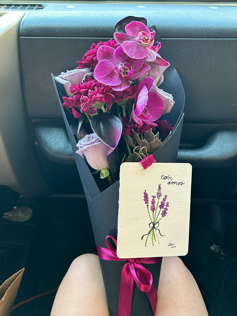 bae handmade this bouquet for me btw i win