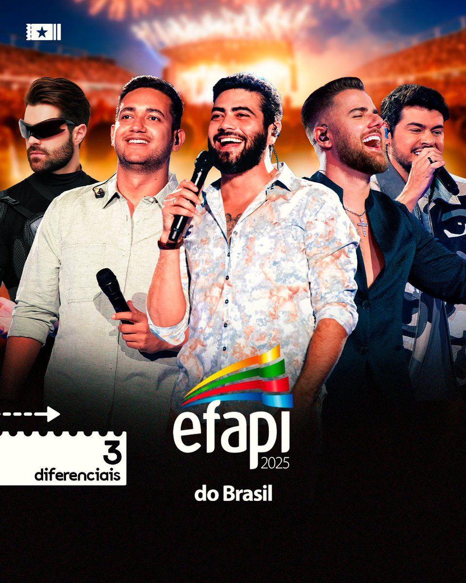 GuicheWeb's tweet image. A @efapi2025chapeco, uma das maiores feiras multissetoriais do Sul do Brasil, terá durante dez dias um dos maiores festivais de música do país 🤠​

O evento ocorre de 10 a 19 de outubro e você confere toda a programação no nosso blog!
 📖 Link: blog.guicheweb.com.br/efapi-2025-tra…