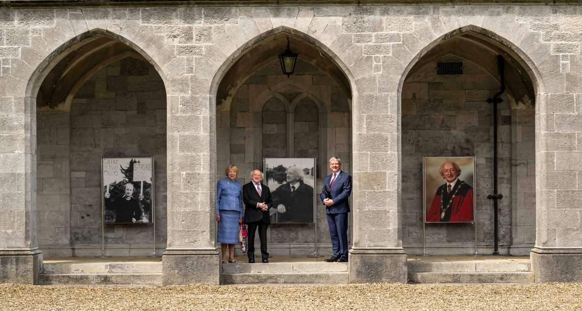 University of Galway has today announced the donation of the Presidential Archive of President Michael D. Higgins, as well as books from his personal collection.

The documents in the archive, which include personal papers, writings and correspondence, will be held in the