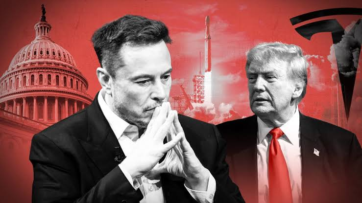 vaibhav99701533's tweet photo. 🚨 #ElonVsTrump Is Getting Real
🗣️ Trump: “Elon is a BS artist!”
⚡ Elon: “You're too old for a comeback.”
🎯 From Twitter beef to Truth Social shade — it’s billionaires behaving like boxers.
Who’s winning the influence war? 👇
#ElonMusk #DonaldTrump #TwitterWars #ElonMusk https://t.co/9EYubofqX9