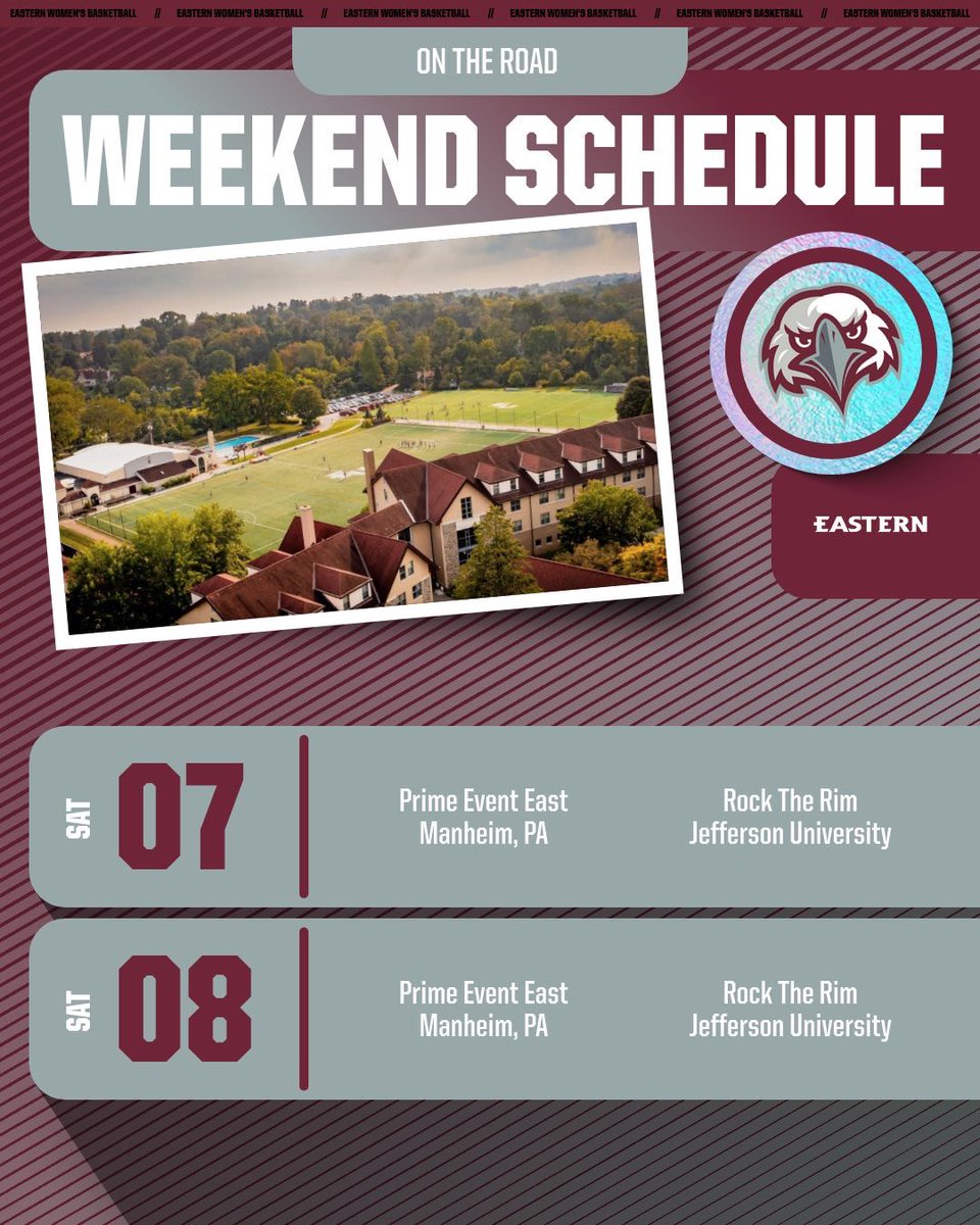 Looking for future Eagles this weekend 👀 DM us your schedules 🦅