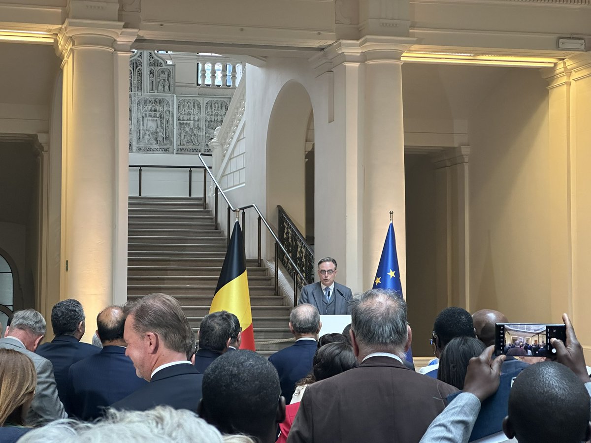 Sapar Palvanov (@palvanovsapar) on Twitter photo Grateful for the opportunity to meet the <a href="/Bart_DeWever/">Bart De Wever</a> PM of Belgium with fellow ambassadors in Brussels, discussing federal priorities & strengthening EU-Central Asia ties. A productive reception at the Museum of Art & History! 🇧🇪🤝🇹🇲🤝🇪🇺 Grateful for the opportunity to meet the <a href="/Bart_DeWever/">Bart De Wever</a> PM of Belgium with fellow ambassadors in Brussels, discussing federal priorities & strengthening EU-Central Asia ties. A productive reception at the Museum of Art & History! 🇧🇪🤝🇹🇲🤝🇪🇺