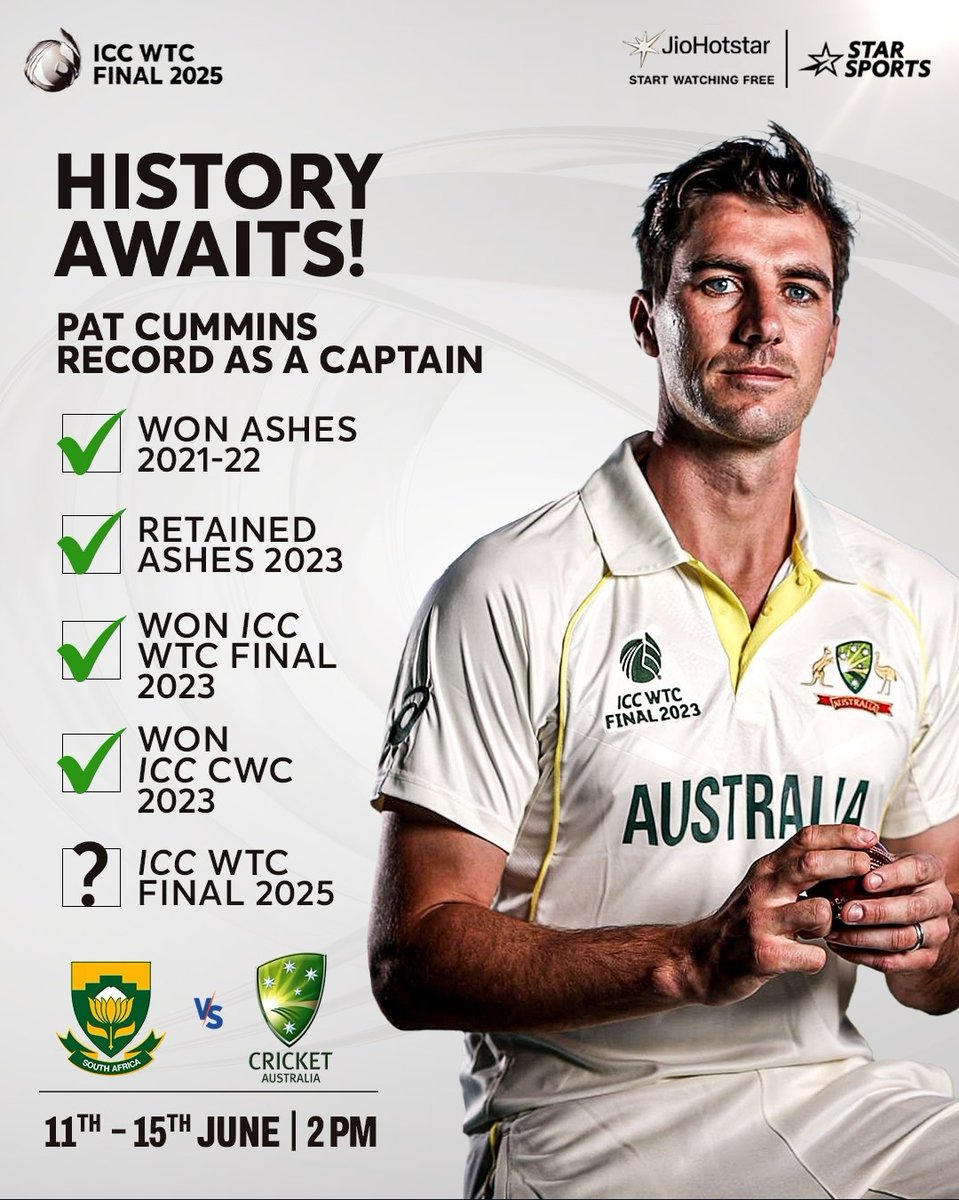 CAPTAIN PAT CUMMINS CV.
