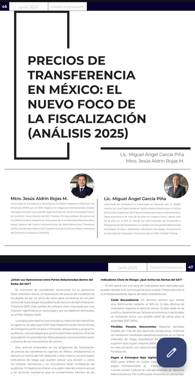 En la revista “Desafíos Empresariales” de junio viene un artículo en el cual tuve el gusto de colaborar con <a href="/aldrin_rm/">Jesus Aldrin Rojas</a>
De <a href="/QuorumQCG/">QCG</a>

Agradezco a Instituto de Desarrollo Empresarial por el espacio. <a href="/CapacitadoraIDE/">Instituto de Desarrollo Empresarial</a>

Descárgala en el siguiente enlace 

ideonline.com.mx/revista/