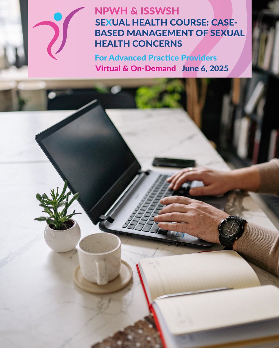 Last chance!

The NPWH/ISSWSH Sexual Health Course TODAY June 6 takes a case-based approach to diagnosing and managing conditions like HSDD, vestibulodynia, and more—all through a region-based care lens.

Register now: web.cvent.com/event/76de4077…
