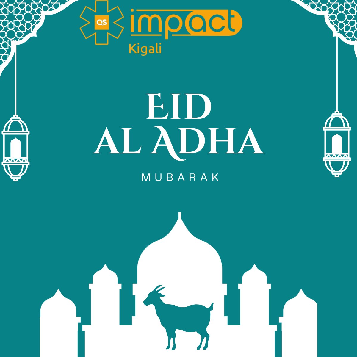 qsimpactrwanda's tweet photo. To all Muslims in Rwanda and around the world — 𝗘𝗶𝗱 𝗠𝘂𝗯𝗮𝗿𝗮𝗸!🌙
May this day bring peace, joy, and a renewed commitment to compassion, equality, and sustainability.
#EidMubarak #QSImpact #SDGs #PeaceForAll https://t.co/NPKO7U7SGG