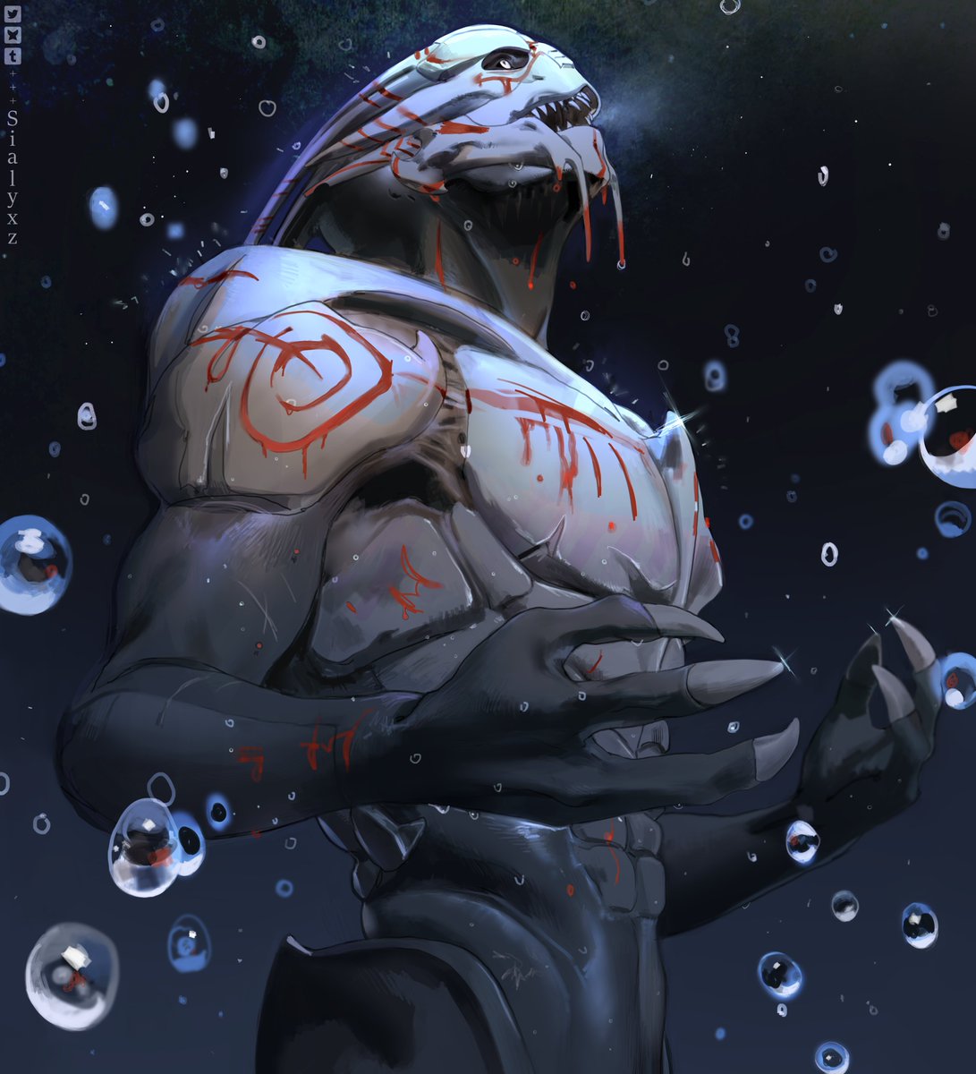 Commission for <a href="/LightLaurein/">in perpetual limbo</a> ✦ #MassEffect