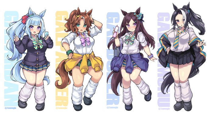 今日がグッズ〆切なので夏コミ前にいち早くですが6月29日のメジステで出す平成ギャルメジロ家アクスタを入稿してきた!
時間と予算的にこの4人が限度だったのですがイラスト本の方には…!
#ウマ娘
#メジロ家 