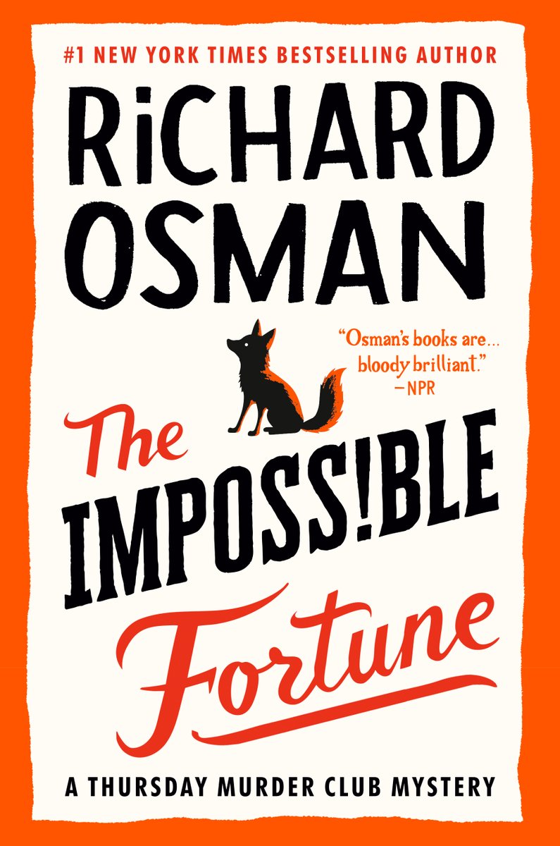 Viking Books (@vikingbooks) on Twitter photo 🚨 Goodreads Giveaway Alert 🚨 Enter for a chance to win THE IMPOSSIBLE FORTUNE by <a href="/richardosman/">Richard Osman</a>! 👉 bit.ly/43KLj9Z 🚨 Goodreads Giveaway Alert 🚨 Enter for a chance to win THE IMPOSSIBLE FORTUNE by <a href="/richardosman/">Richard Osman</a>! 👉 bit.ly/43KLj9Z