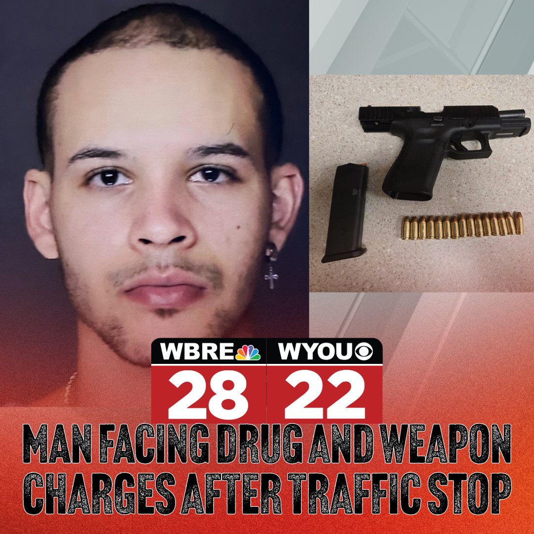 Police say a man is facing charges after drugs and weapons were discovered during a traffic stop.
READ MORE: pahomepage.com/news/traffic-s…