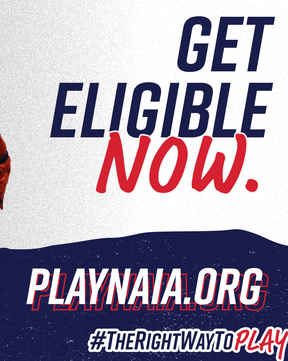 There's no off season for getting eligible. Start your journey to become an NAIA Student-Athlete now at PlayNAIA.org.
 
#TheRightWayToPlay #PlayNAIA