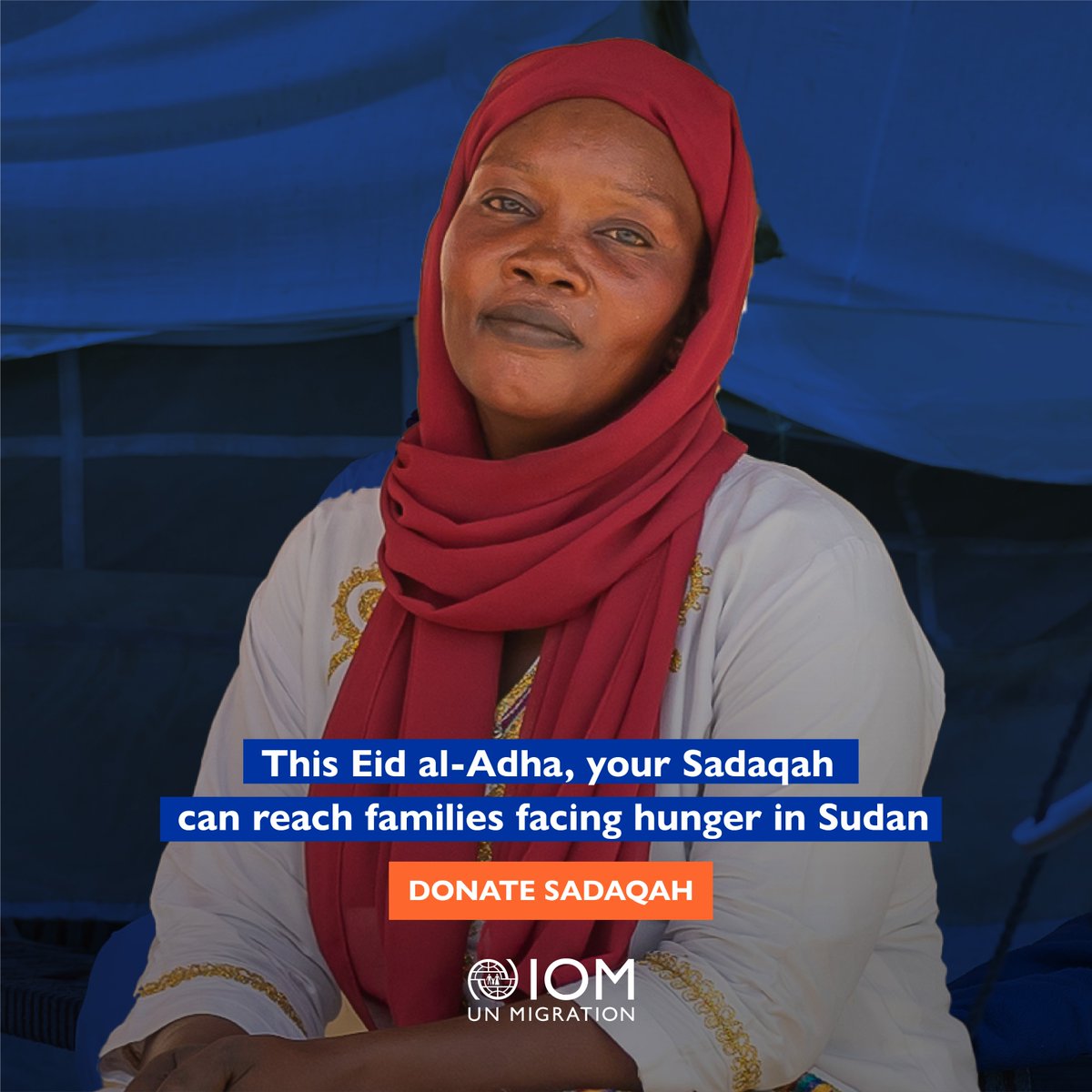 This Eid-Al-Adha, let us share hope to families in Sudan.

Donate your Sadaqah and be the reason someone smiles again. 

iom.int/ZNM