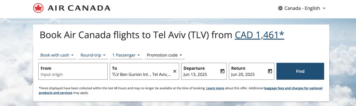 Ellin Bessner (@ebessner) on Twitter photo #ICYMI: <a href="/AirCanada/">Air Canada</a> delays resumption of direct flights from to Israel, again. Until September 8. Cites "ongoing geopolitical uncertainty in the region". Service from #YYZ to #TLV was supposed to resume June 8, but the airline pulled the plug on May 15, in this release, while #ICYMI: <a href="/AirCanada/">Air Canada</a> delays resumption of direct flights from to Israel, again. Until September 8. Cites "ongoing geopolitical uncertainty in the region". Service from #YYZ to #TLV was supposed to resume June 8, but the airline pulled the plug on May 15, in this release, while