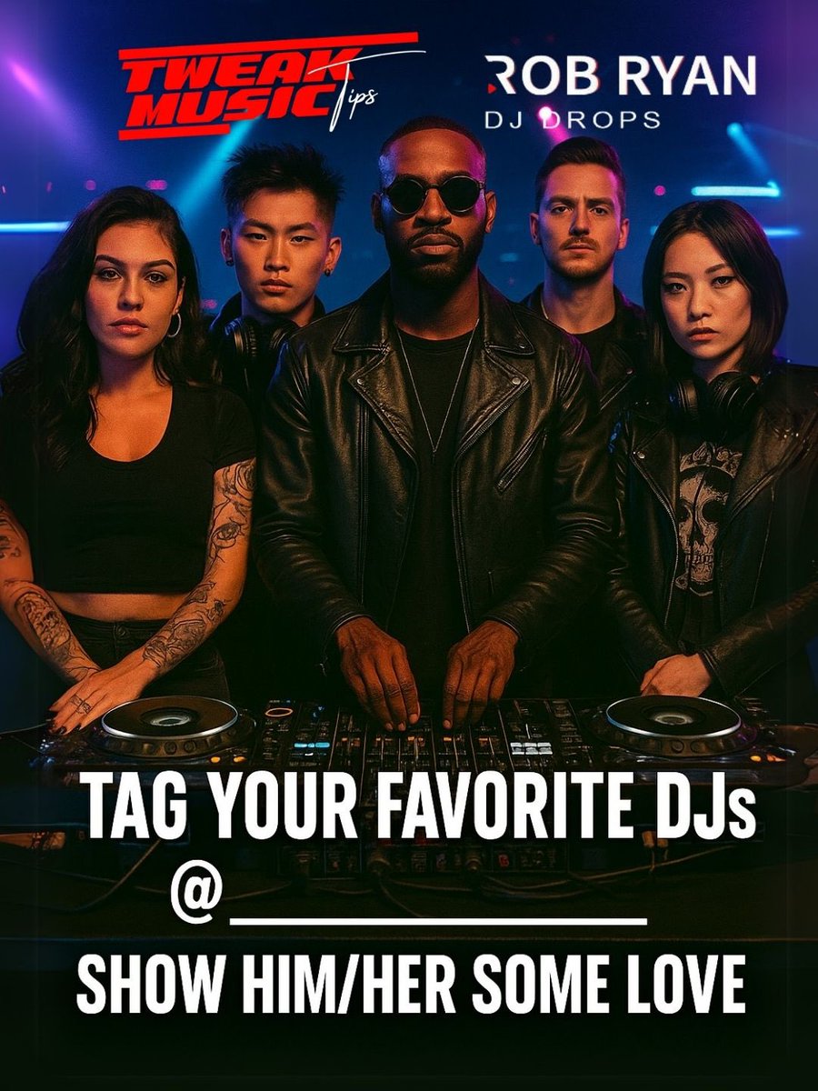 🎧✨ DJs, Let’s Uplift Each Other! ✨🎧
Whether you’re rocking a club, spinning at weddings, or setting the vibe at private events 

📢 Male or female, beginner or pro — every DJ deserves the spotlight

#DJsUnite #SupportDJs #TagADJ #DJLife #DJCulture #ClubDJ #MobileDJ #EventDJ