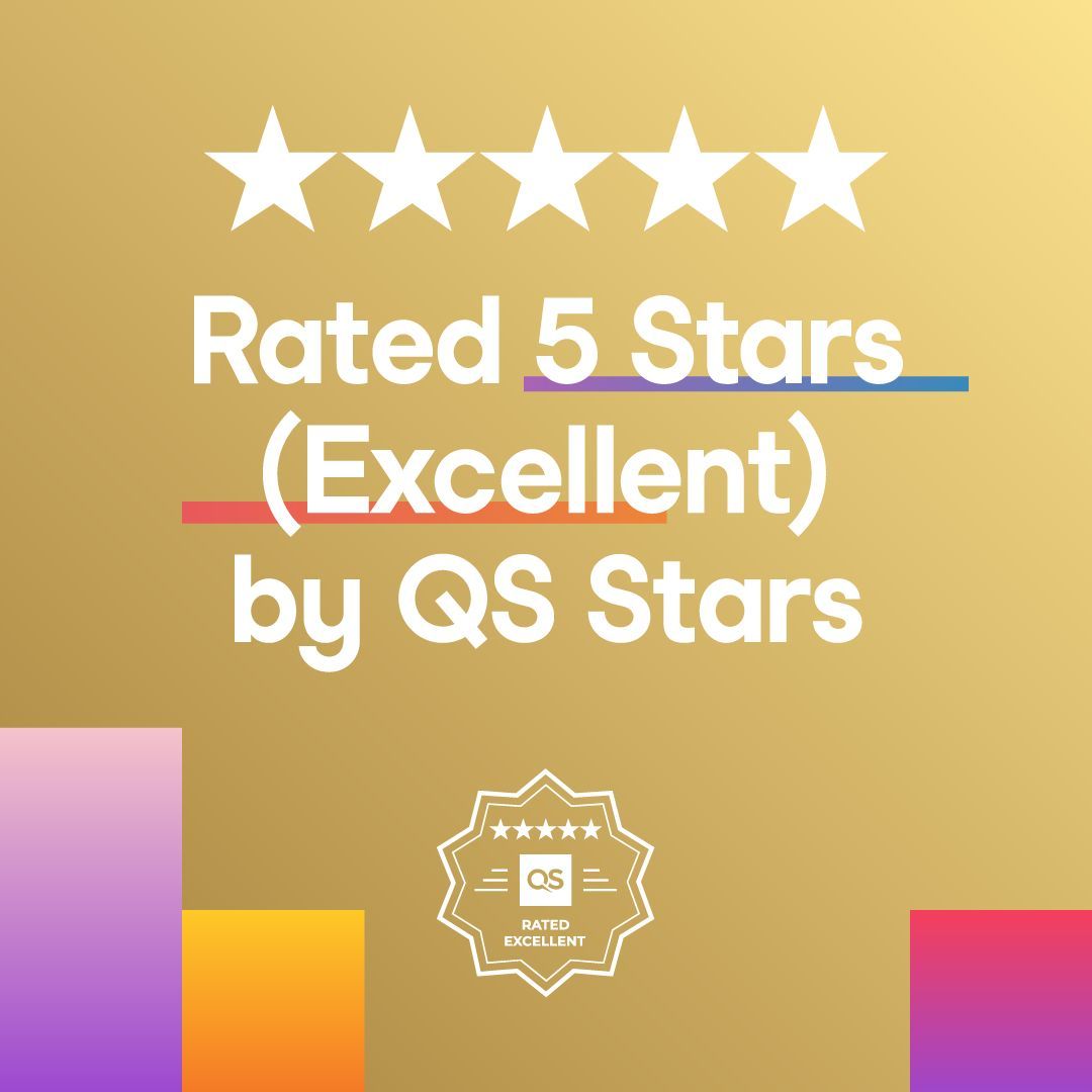 Did you know #Herts has been awarded 5 Stars overall in the QS Stars Rating System?
From outstanding teaching and employability to top-tier facilities (we scored 99/100!), this rating is a testament to our dedication to academic excellence and creating impact locally and globally