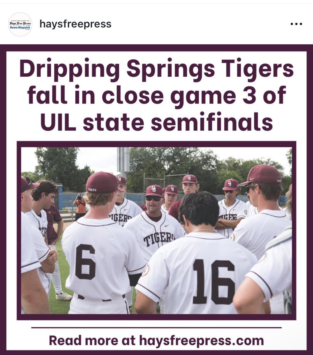 Albert Sanchez-Photographer-Hays Free Press (@ds78737) on Twitter photo News Dispatch is online. <a href="/DrippingTigers/">Dripping Springs Athletics</a>
<a href="/dstigerbaseball/">DSTigerBaseball</a> <a href="/OneTigerNation/">Dripping Springs High School</a>
<a href="/CoachGZimmerman/">Galen Zimmerman</a> <a href="/marisa_tuzzi/">Marisa Tuzzi</a>
<a href="/var_austin/">VAR</a> <a href="/ASJSportsATX/">Austin Sports Journal</a> <a href="/var_austin/">VAR</a> <a href="/delossae17/">Eric De Los Santos</a> <a href="/delossae17/">Eric De Los Santos</a>
Sponsored by Martha Olmos, Broker Asso. Realtor with JMG Real Estate
512 669 3513
austintxproperties.com News Dispatch is online. <a href="/DrippingTigers/">Dripping Springs Athletics</a>
<a href="/dstigerbaseball/">DSTigerBaseball</a> <a href="/OneTigerNation/">Dripping Springs High School</a>
<a href="/CoachGZimmerman/">Galen Zimmerman</a> <a href="/marisa_tuzzi/">Marisa Tuzzi</a>
<a href="/var_austin/">VAR</a> <a href="/ASJSportsATX/">Austin Sports Journal</a> <a href="/var_austin/">VAR</a> <a href="/delossae17/">Eric De Los Santos</a> <a href="/delossae17/">Eric De Los Santos</a>
Sponsored by Martha Olmos, Broker Asso. Realtor with JMG Real Estate
512 669 3513
austintxproperties.com