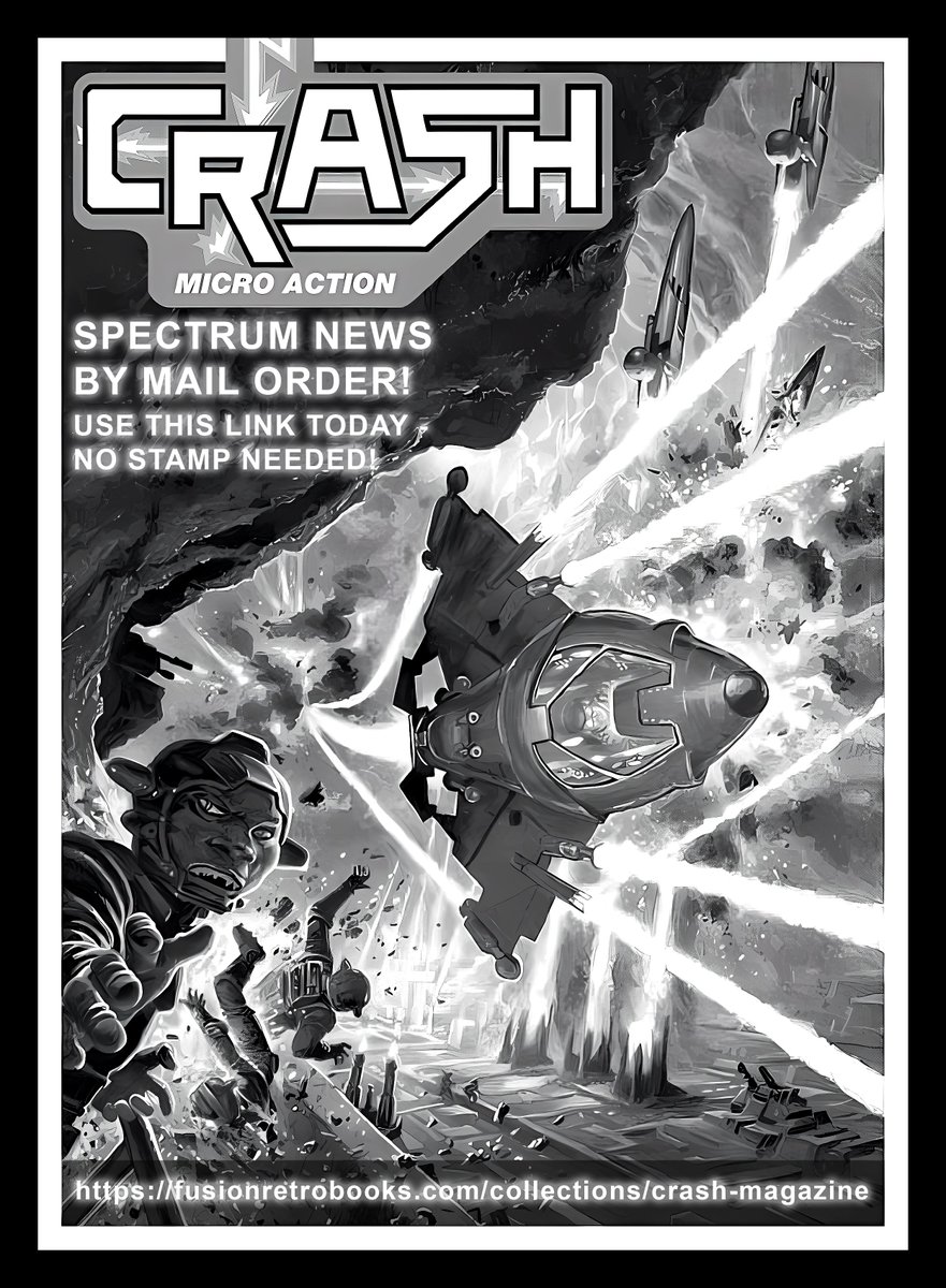 ❤️

#crash #zxspectrum #spectrum #speccy #magazine #mag #fusionretrobooks #retrogaming #retrogamer #oliverfrey #olifrey #rogerkean #newsfield #80s #1980s #artwork #artist #nostalgia #reto #computers #8bit #sinclairresearch #fusionretro #commodore64 #c64 #zzap64 #amstradcpc #amtix