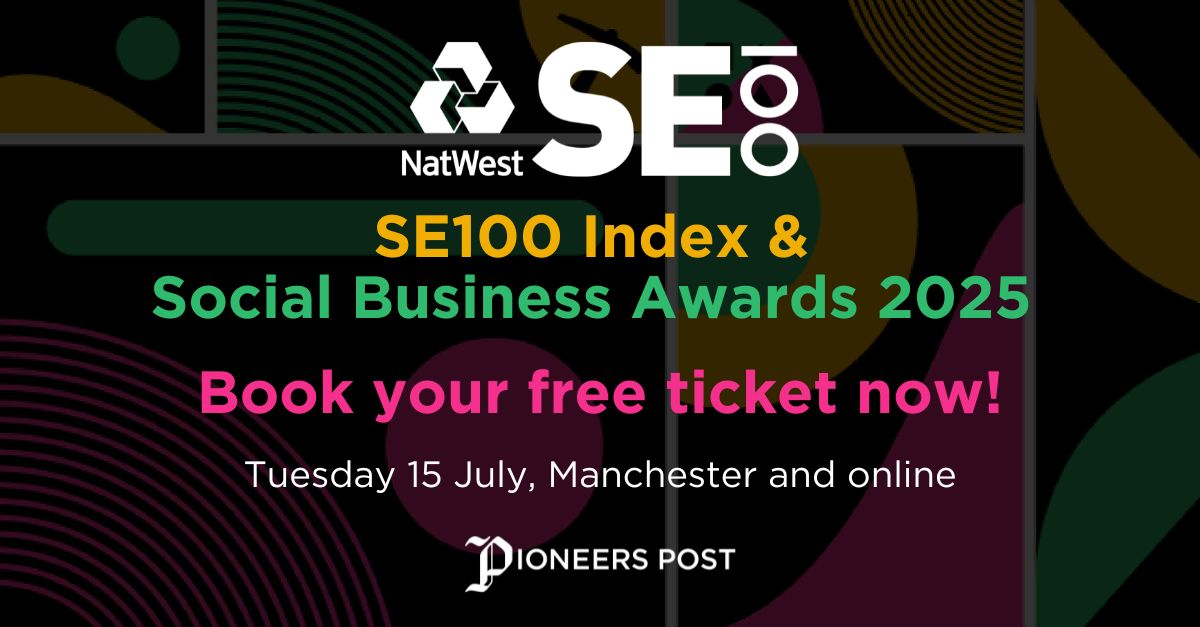 Pioneers Post (@pioneerspost) on Twitter photo NatWest #SE100 Social Business Awards 2025 - tickets available now!
Get your ticket to join us in person or online for this year’s celebration event:
eventbrite.co.uk/e/natwest-se10… <a href="/SocComCap/">Social & Community Capital</a> NatWest #SE100 Social Business Awards 2025 - tickets available now!
Get your ticket to join us in person or online for this year’s celebration event:
eventbrite.co.uk/e/natwest-se10… <a href="/SocComCap/">Social & Community Capital</a>