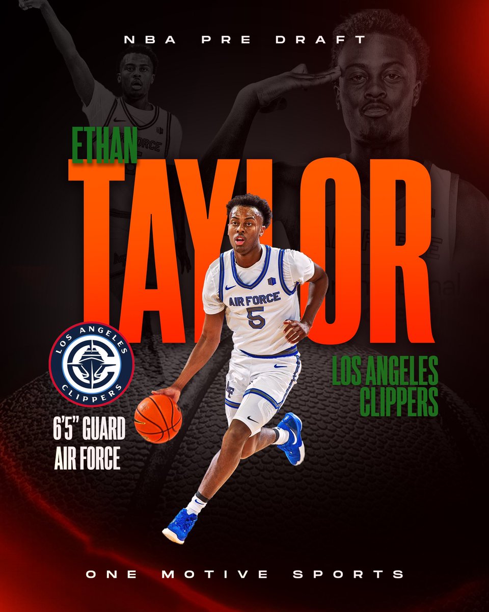 Ethan Taylor <a href="/ethodaking/">Ethan Taylor</a> is back out West today for his second NBA Pre-Draft workout this week! 

The 6’5” Guard from Houston, TX. is in LA today working out with the Clippers! 

Another big opportunity for the Air Force grad! #OMS