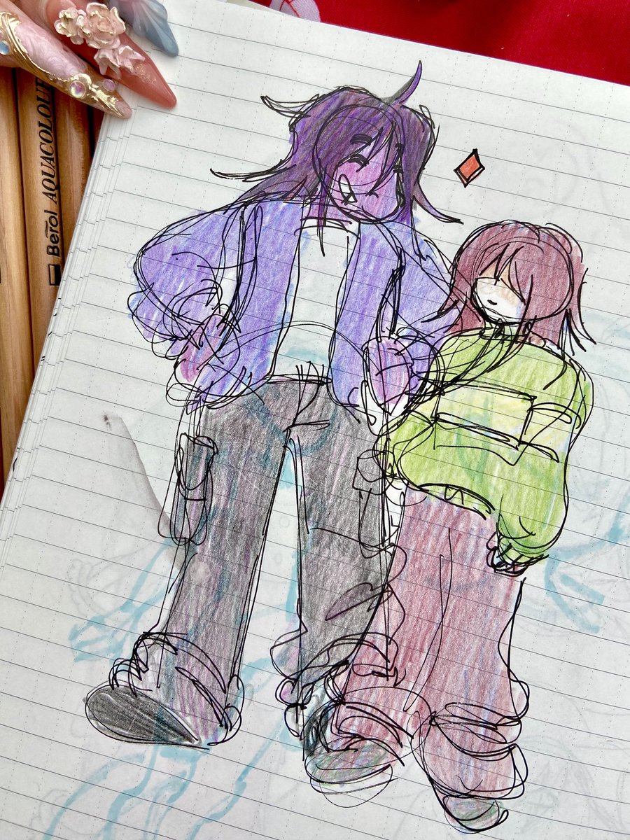 sorry abt the homestuck quadrant do u still fw my krusie #krusie #DELTARUNE