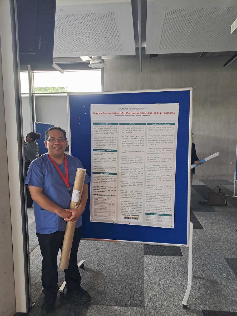 Louise (@louisebrent28) on Twitter photo Congratulations Renato🥳 for winning the best poster award at the Dublin North East Clinical Audit Conference today for your work on Surgical Site Infection in hip fracture patients <a href="/pamelahickey32/">Pamela</a> <a href="/ThereseDalchan/">Therese Dalchan</a> <a href="/eimeartb/">Eimear Brannigan 🇪🇺🇮🇪🇬🇧</a> Congratulations Renato🥳 for winning the best poster award at the Dublin North East Clinical Audit Conference today for your work on Surgical Site Infection in hip fracture patients <a href="/pamelahickey32/">Pamela</a> <a href="/ThereseDalchan/">Therese Dalchan</a> <a href="/eimeartb/">Eimear Brannigan 🇪🇺🇮🇪🇬🇧</a>