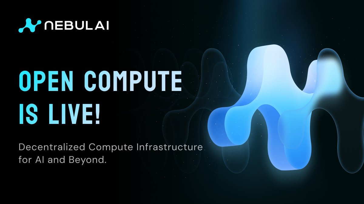 New airdrop: Nebulai (NEB)
Reward: 1,400 NEB and Earn more Free NEB
Rate: ⭐️⭐️⭐️⭐️
Winners: For Everyone
Distribution: TGE

Airdrop Link: nebulai.network/opencompute?in…

🔹Register with email/google using the above link
🔹Click on start button to start mining to earn free NEB
🔹Do the