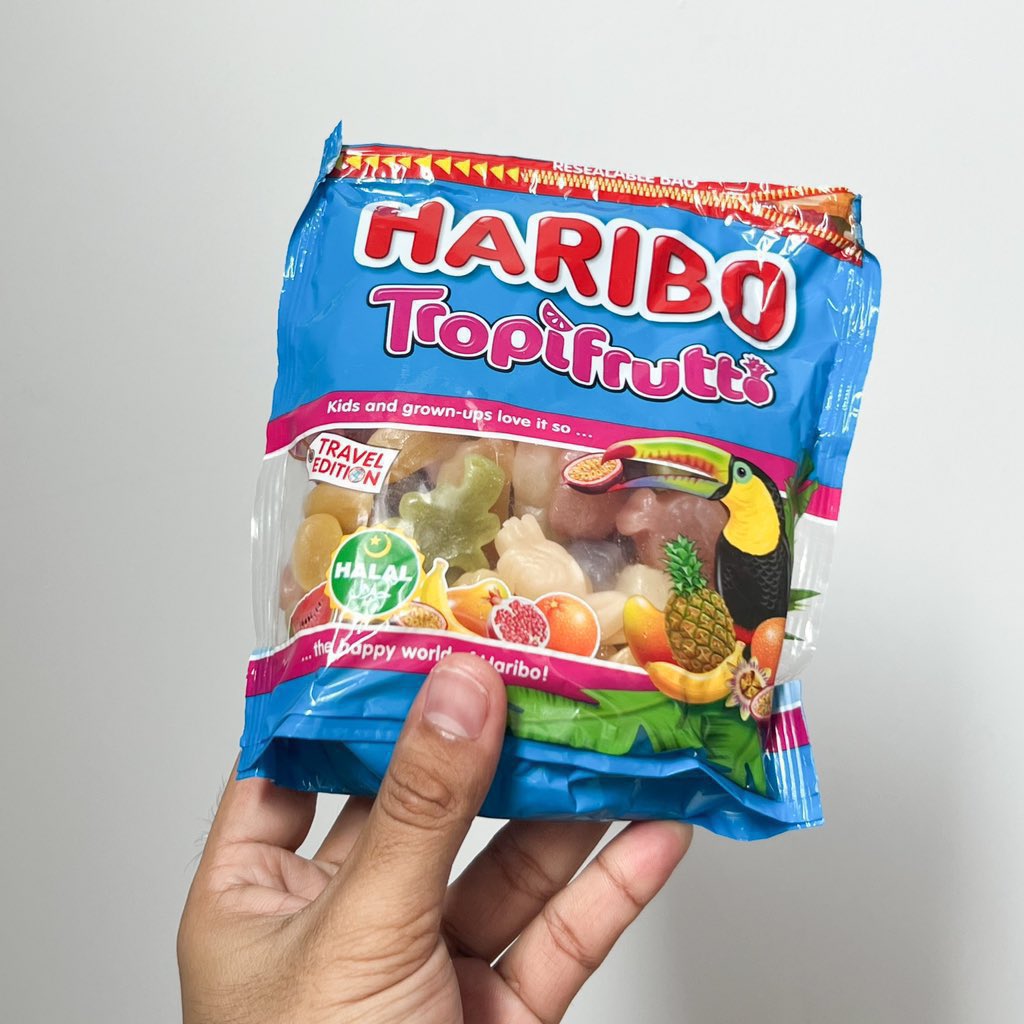 isasbenz's tweet image. เยลลี่ฮาริโบรสทรอปิฟรุตติ รสนี้โคตรอร่อย กลิ่นหอมตะโกน มีไส้ด้วยอะ แล้วคืออร่อยชิบหาย หยุดกินไม่ได้จริง

พิกัด : s.shopee.co.th/2VfkxToIrD